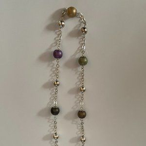 JCM Sterling Silver Shimmer Necklace